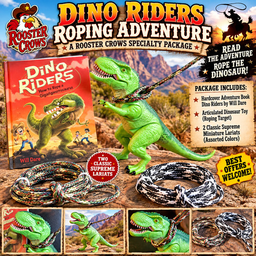 Dino riders dinosaur roping - riders,